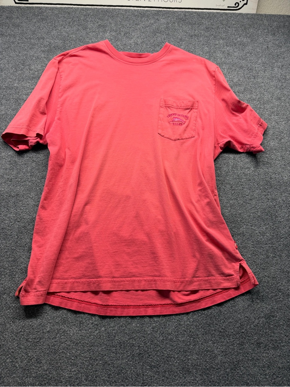 Tommy Bahama Coral Short-Sleeve Pocket Tee